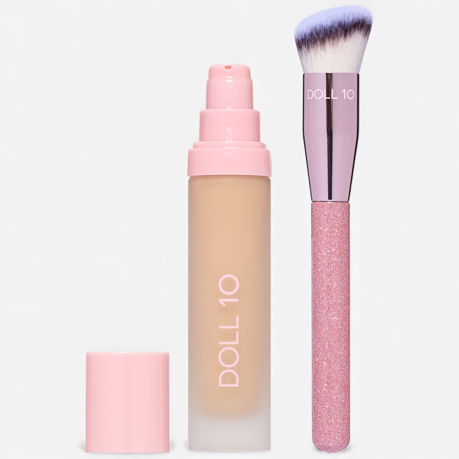 Image 112876_LME.jpg, Product 112-876 / Price $82.00, Doll 10 This Covers Everything Foundation with Limited Edition Brush from Doll 10 on TSC.ca's Beauty department