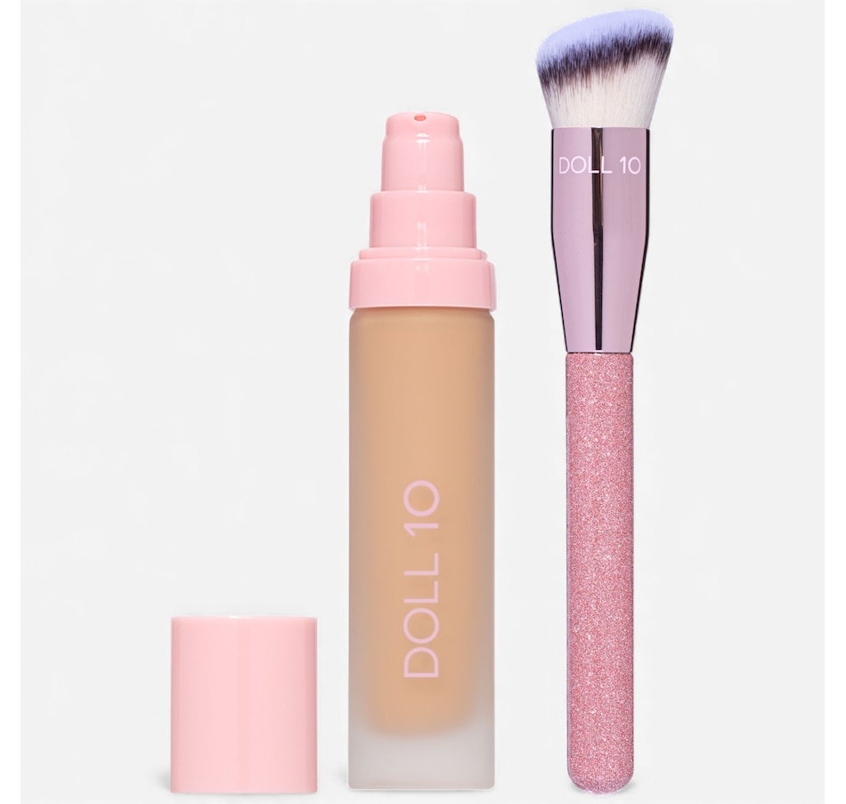 Image 112876_M.jpg, Product 112-876 / Price $64.00, Doll 10 This Covers Everything Foundation with Limited Edition Brush from Doll 10 on TSC.ca's Beauty department