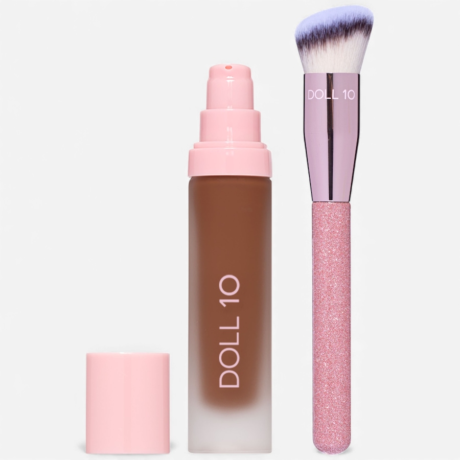 Image 112876_RCC.jpg, Product 112-876 / Price $82.00, Doll 10 This Covers Everything Foundation with Limited Edition Brush from Doll 10 on TSC.ca's Beauty department