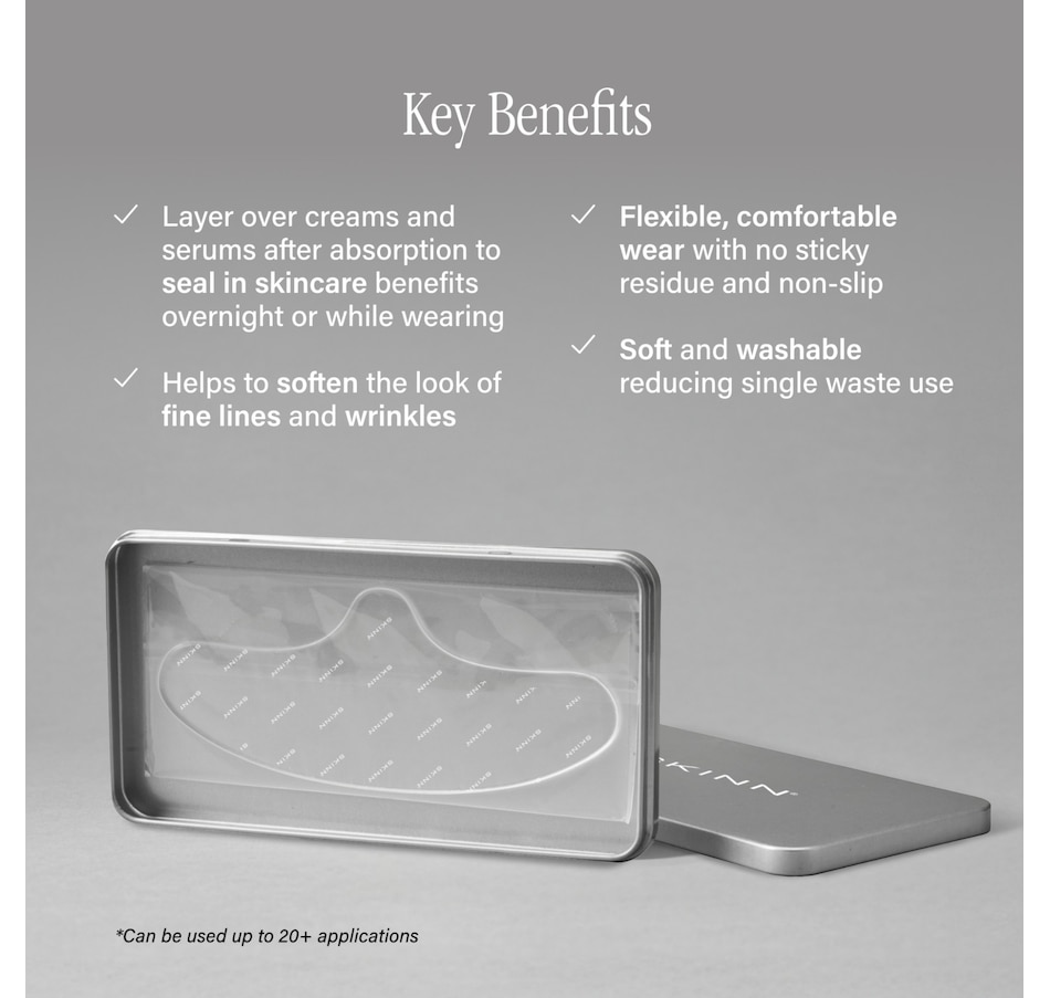 Image 113639_ALTMORE6.jpg, Product 113-639 / Price $75.00, SKINN Divine Luminous Firming Cream + Forehead Patch from SKINN on TSC.ca's Beauty department