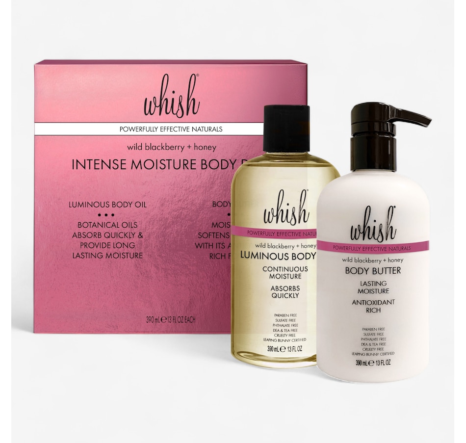 Image 113656_BCKBY.jpg, Product 113-656 / Price $64.00, Whish Body Oil + Body Butter Luxe Duo from Whish on TSC.ca's Beauty department