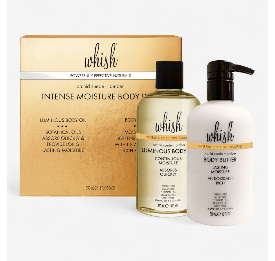 Image 113656_ORDMR.jpg, Product 113-656 / Price $64.00, Whish Body Oil + Body Butter Luxe Duo from Whish on TSC.ca's Beauty department