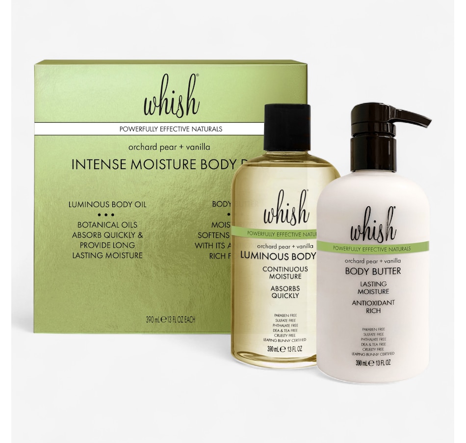 Image 113656_PRVNL.jpg, Product 113-656 / Price $64.00, Whish Body Oil + Body Butter Luxe Duo from Whish on TSC.ca's Beauty department
