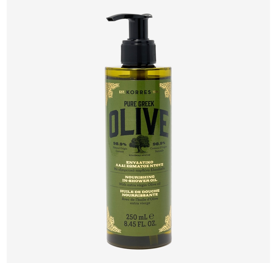 Image 113663.jpg, Product 113-663 / Price $32.00, KORRES Pure Greek Olive Shower Oil from KORRES Natural Products on TSC.ca's Beauty department