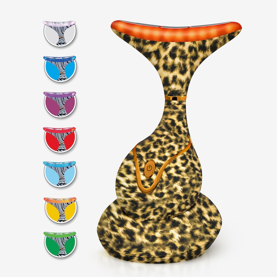 Image 113715_ALTMORE2.jpg, Product 113-715 / Price $149.99, Glo24K 7 Color LED Neck & Face Massager Deluxe from GLO24k on TSC.ca's Beauty department