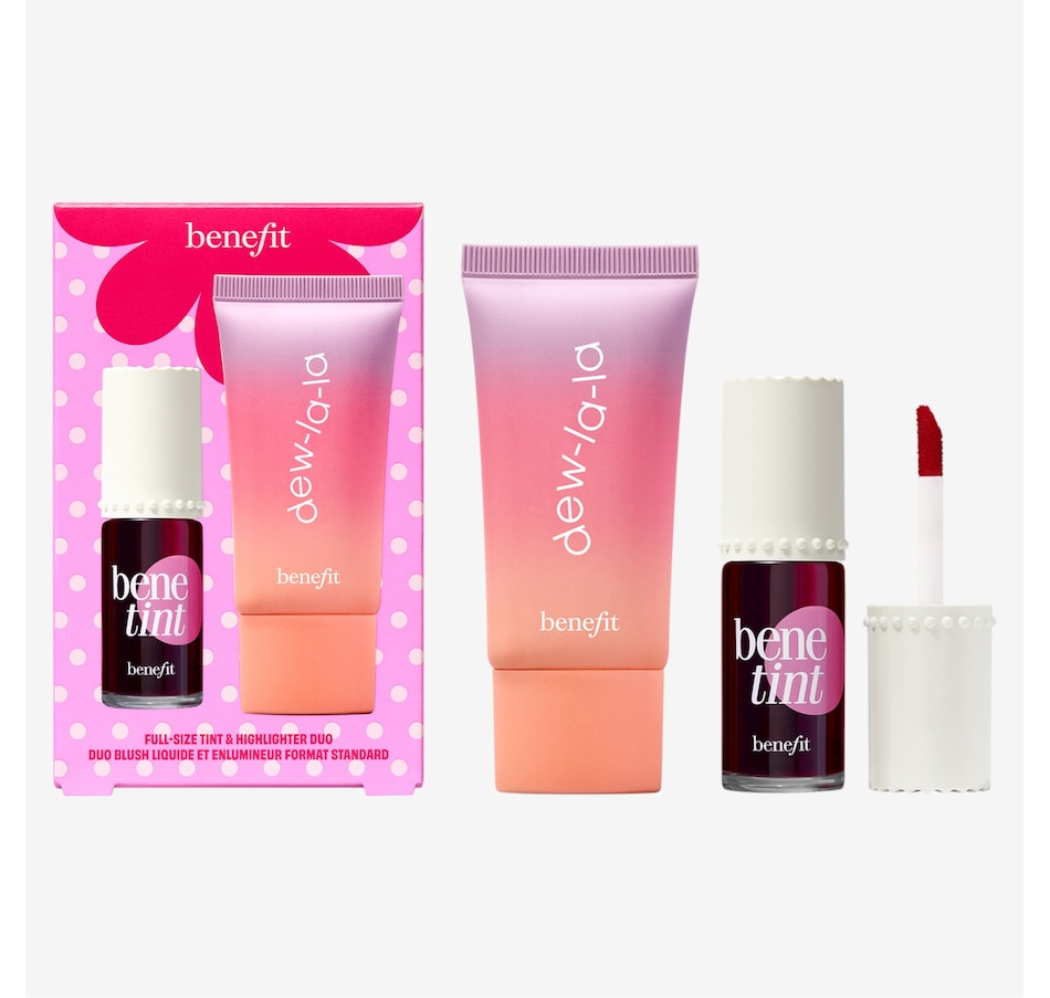 Image 113918.jpg, Product 113-918 / Price $53.00, Benefit Dew the Benetint Liquid Cheek & Lip Duo from Benefit Cosmetics on TSC.ca's Beauty department