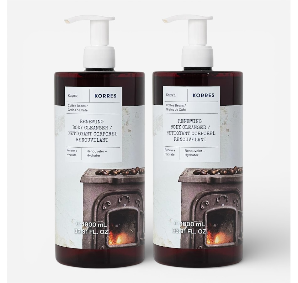 Image 114152_COBE.jpg, Product 114-152 / Price $69.00, KORRES Renewing Body Cleanser Duo from KORRES Natural Products on TSC.ca's Beauty department