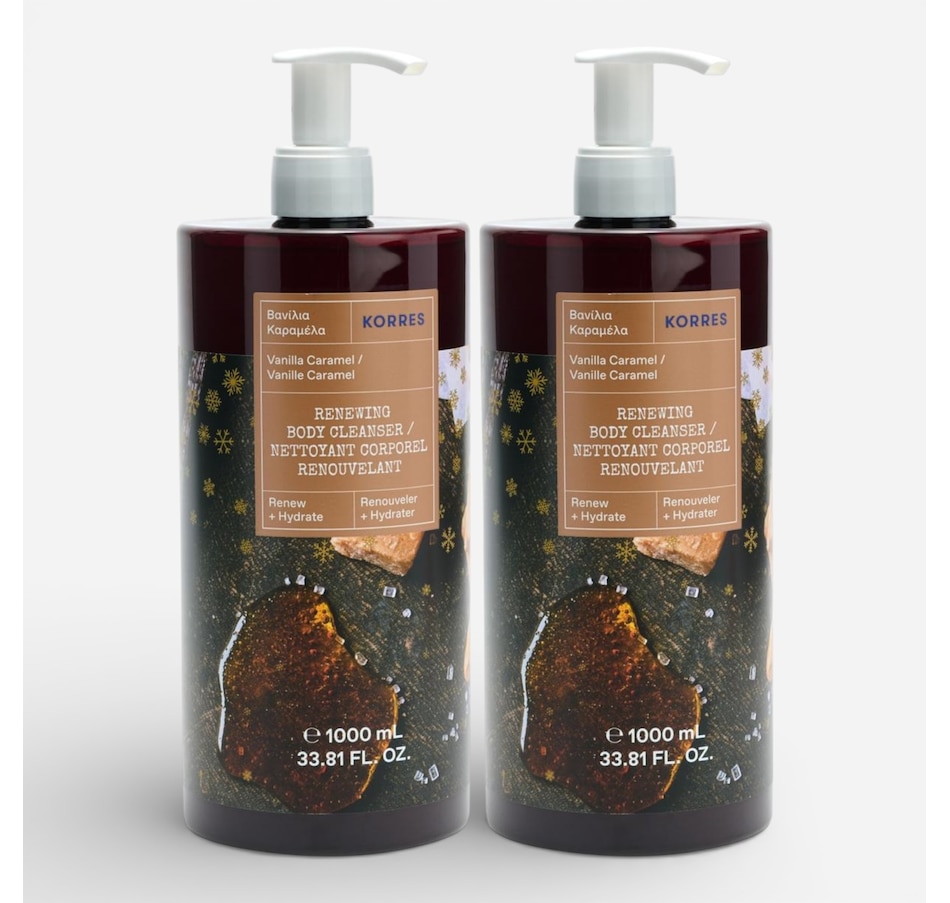 Image 114152_VNCM.jpg, Product 114-152 / Price $69.00, KORRES Renewing Body Cleanser Duo from KORRES Natural Products on TSC.ca's Beauty department