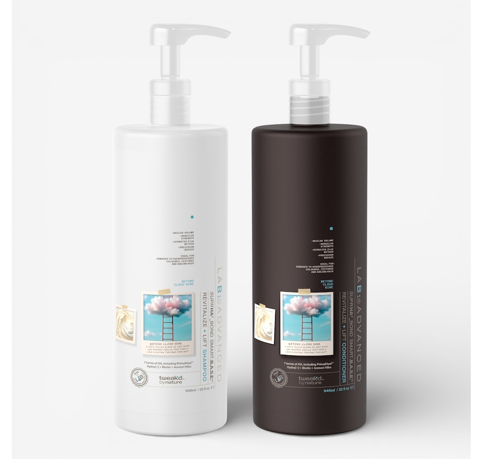 Image 114309_BDCD9.jpg, Product 114-309 / Price $59.00, Tweak'd LAB Advanced Suprha Bond Shampoo & Conditioner Set from Tweak'd by Nature on TSC.ca's Beauty department