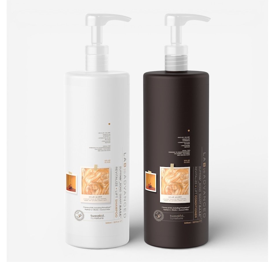 Image 114309_SOLGE.jpg, Product 114-309 / Price $59.00, Tweak'd LAB Advanced Suprha Bond Shampoo & Conditioner Set from Tweak'd by Nature on TSC.ca's Beauty department