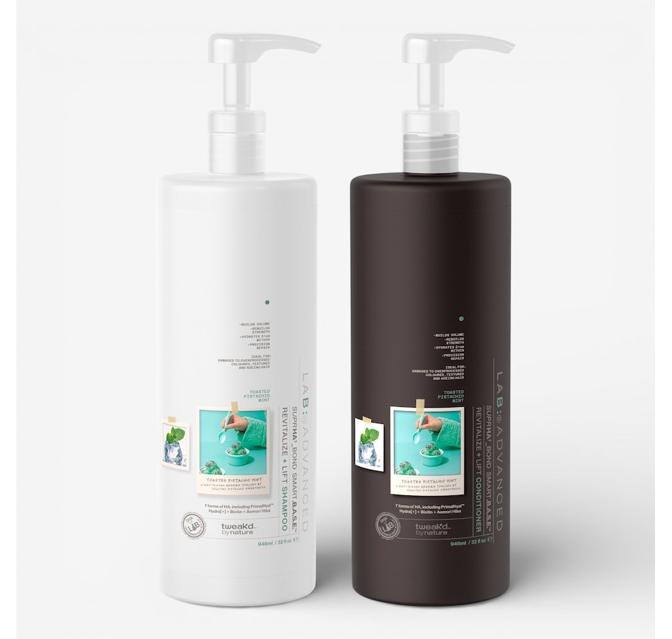 Image 114309_TOAPT.jpg, Product 114-309 / Price $59.00, Tweak'd LAB Advanced Suprha Bond Shampoo & Conditioner Set from Tweak'd by Nature on TSC.ca's Beauty department