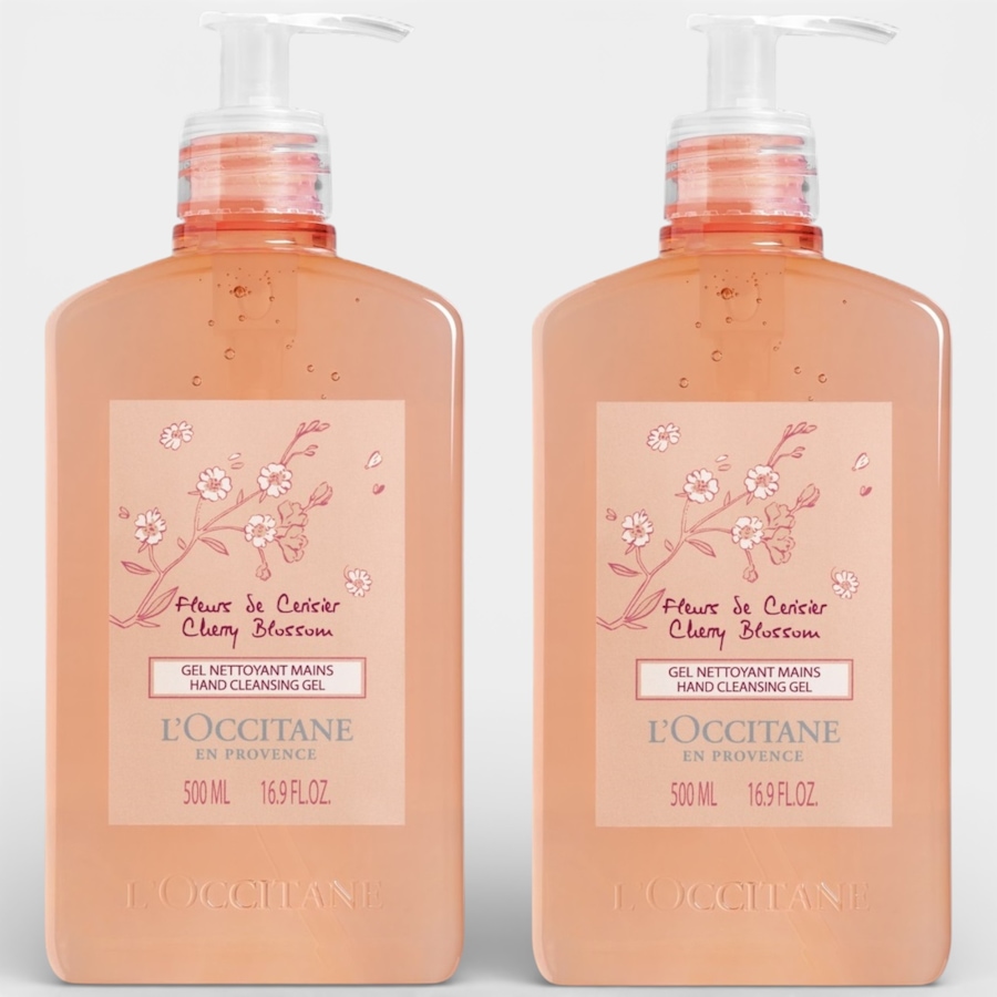 Image 114313.jpg, Product 114-313 / Price $56.00, L'Occitane Cherry Hand Wash Duo from L'Occitane on TSC.ca's Beauty department