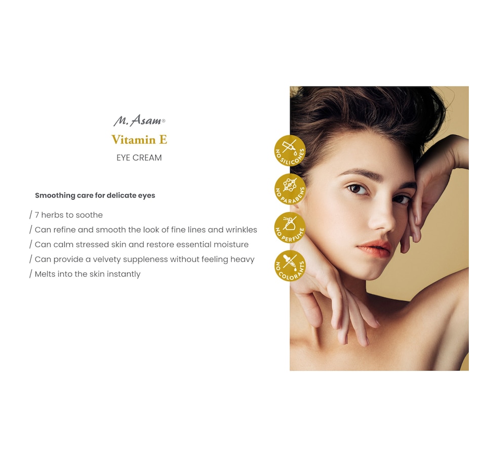 Image 114429_ALTMORE1.jpg, Product 114-429 / Price $31.95, M. Asam Vitamin E Eye Cream from M. Asam on TSC.ca's Beauty department