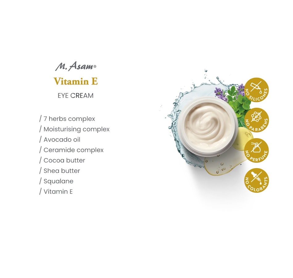 Image 114429_ALTMORE2.jpg, Product 114-429 / Price $31.95, M. Asam Vitamin E Eye Cream from M. Asam on TSC.ca's Beauty department