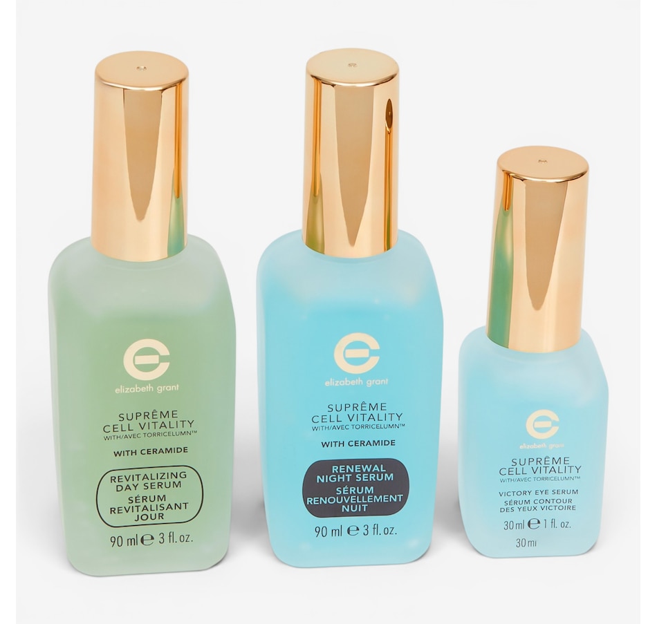 Image 114618.jpg, Product 114-618 / Price $49.99, Elizabeth Grant Supreme Cell Vitality Serum Trio from Elizabeth Grant on TSC.ca's Beauty department