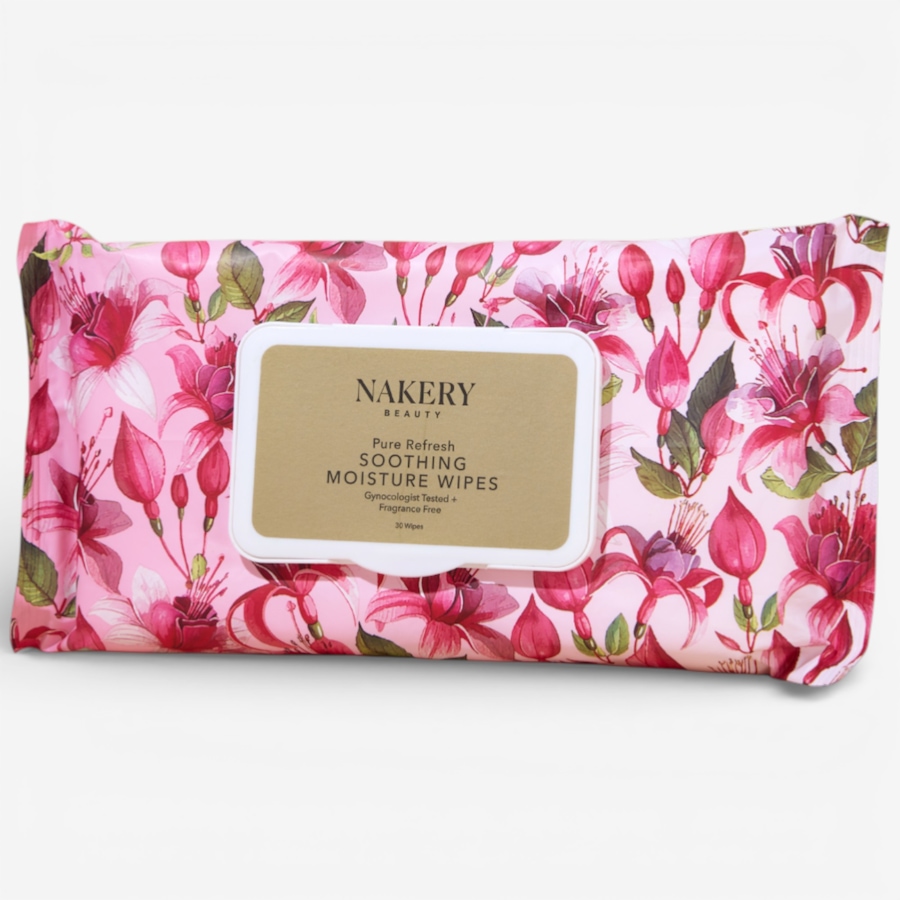 Image 114641.jpg, Product 114-641 / Price $20.00, Nakery Pure Refresh Intimate Soothing Moisture Wipes from Nakery Beauty on TSC.ca's Beauty department