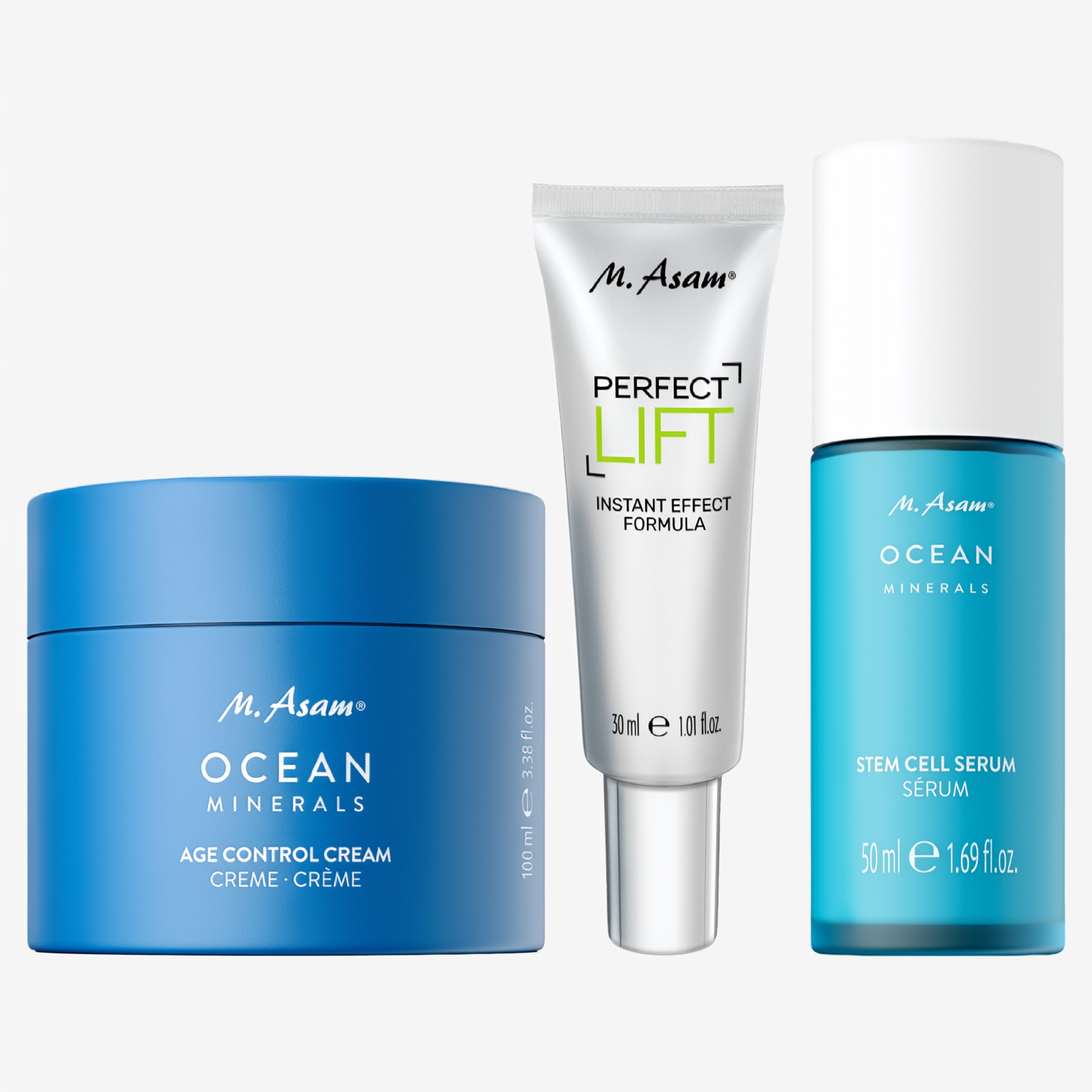 M. Asam Ocean Minerals Age Control Cream + Stem Cell Serum +