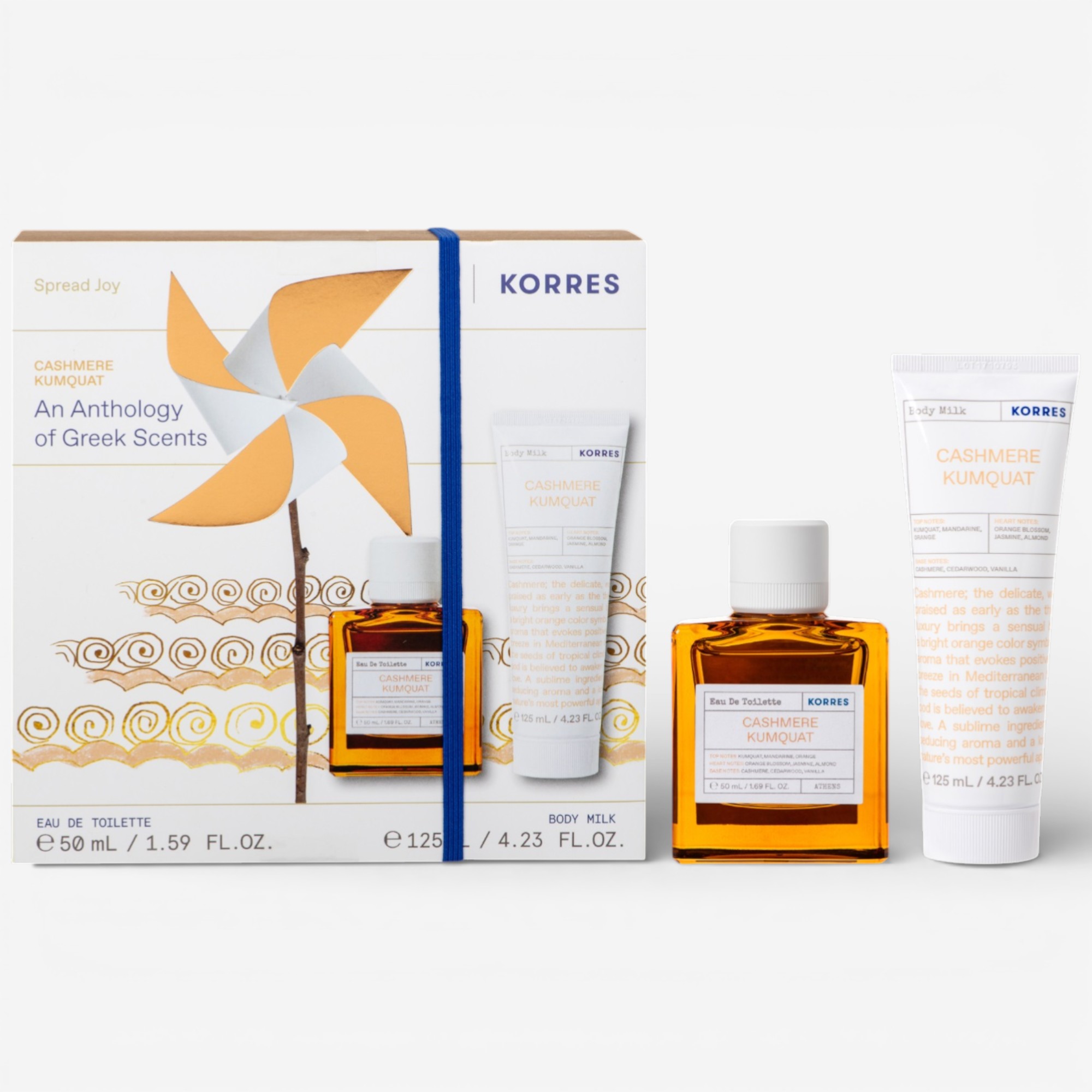 KORRES Cashmere Kumquat Eau De Toilette + Body Lotion Fragrance