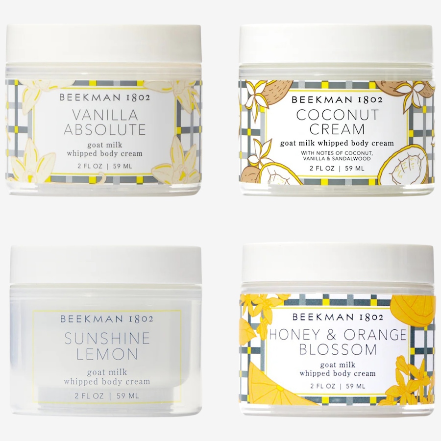 Image 114784_ASR.jpg, Product 114-784 / Price $39.99, Beekman Try‑Me Travel‑Size Whipped Body Cream Collection from Beekman 1802 on TSC.ca's Beauty department