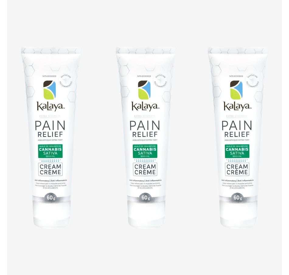 Image 114788.jpg, Product 114-788 / Price $34.99, KaLaya Extra Strength Pain Relief Cream With Cannabis Sativa Seed Oil Trio from KaLaya on TSC.ca's Health & Fitness department
