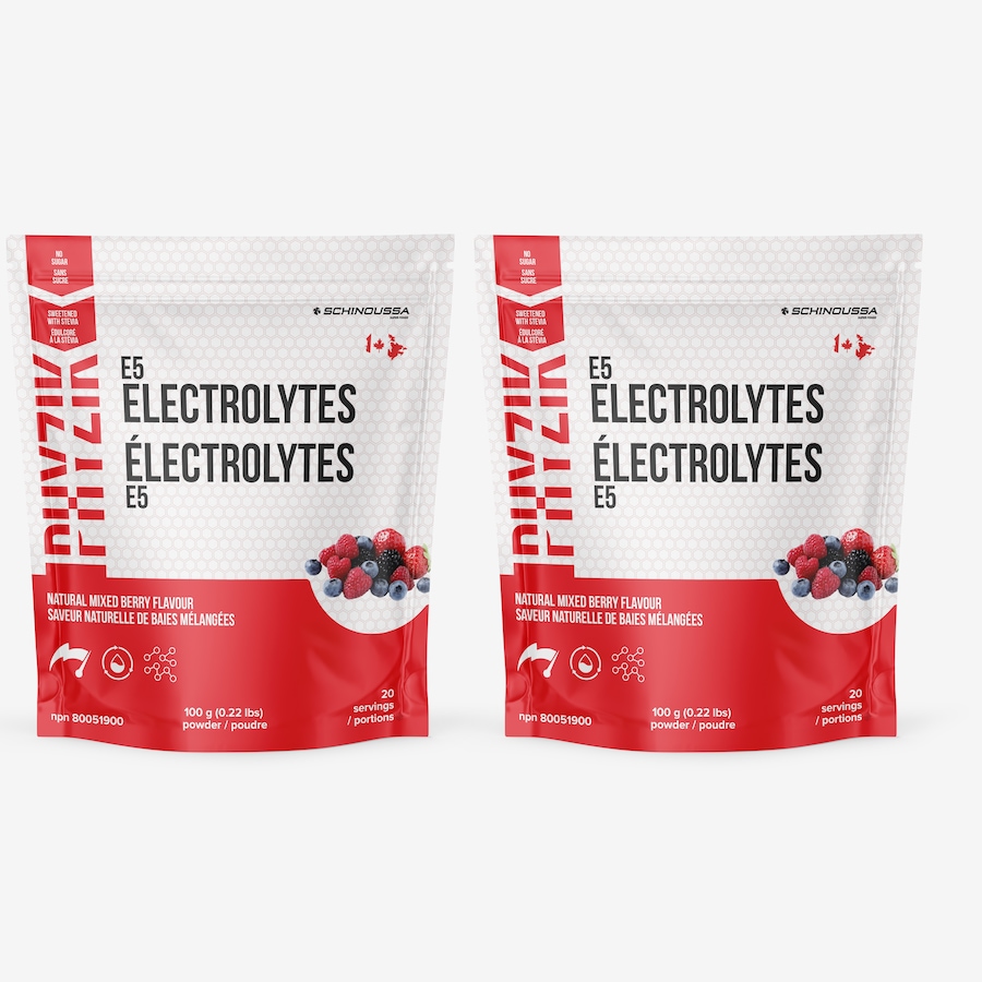Image 114809.jpg, Product 114-809 / Price $69.99, 40-Day Auto-Delivery Schinoussa E5 Electrolytes Duo (Mixed Berry) from Schinoussa  on TSC.ca's Health & Fitness department