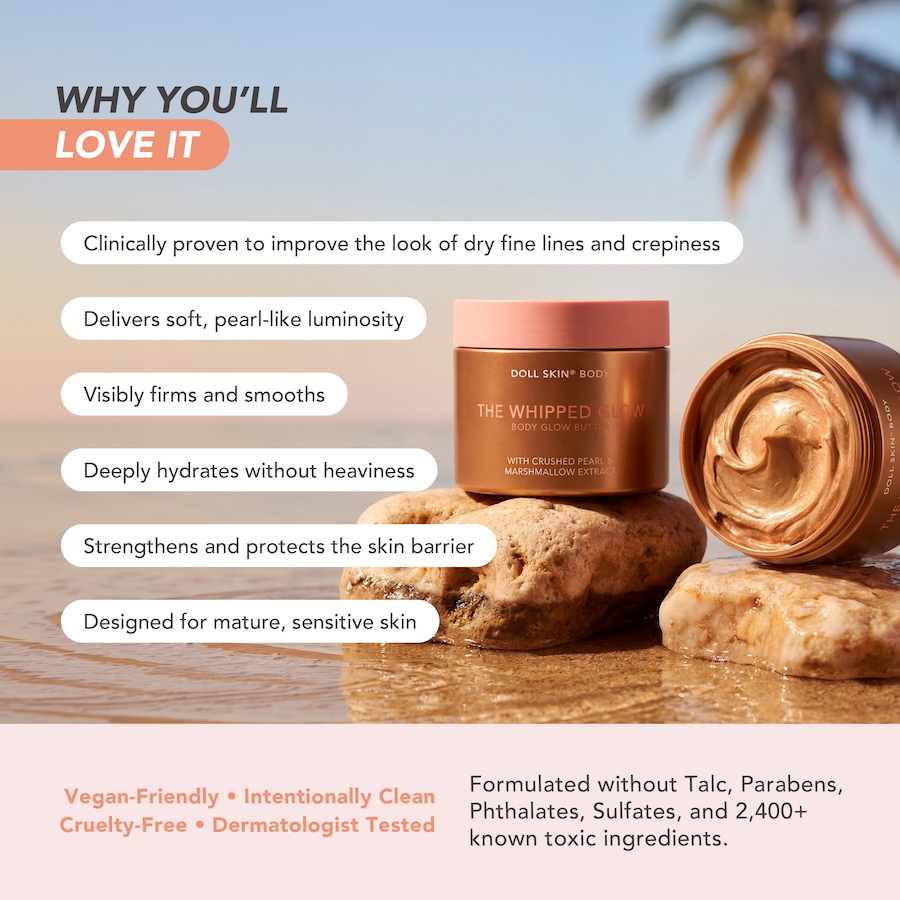 Image 114822_ALTMORE4.jpg, Product 114-822 / Price $69.99, Doll10 Doll Skin Body Glow Butter with Crushed Pearl and Marshmallow Extract  from Doll 10 on TSC.ca's Beauty department
