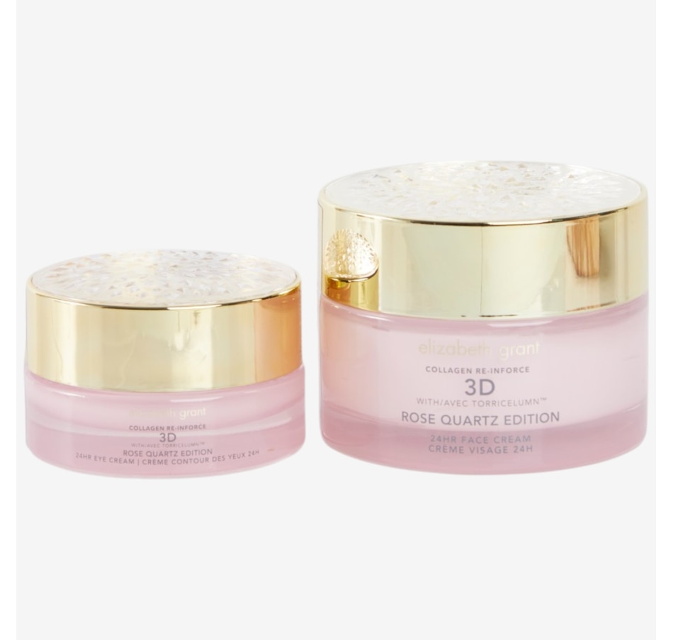 Image 114845.jpg, Product 114-845 / Price $59.99, Elizabeth Grant Collagen Re‑Inforce Rose Quartz Face And Eye Duo from Elizabeth Grant on TSC.ca's Beauty department