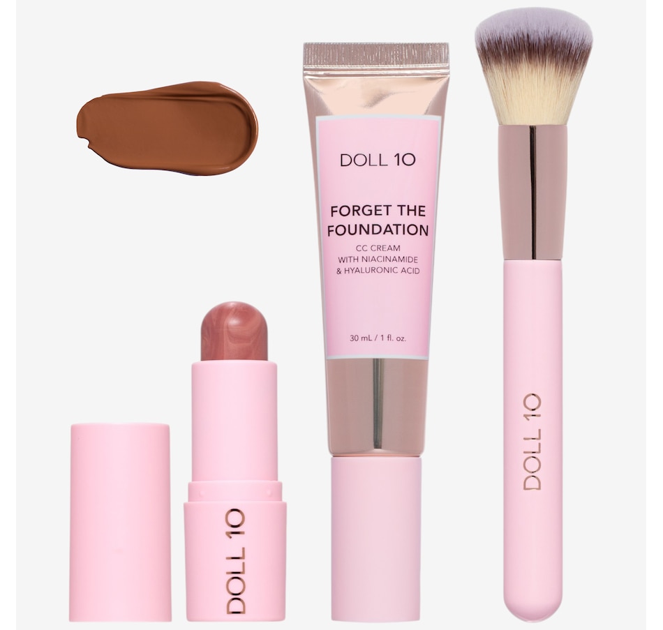 Image 114846_DPRCH.jpg, Product 114-846 / Price $64.99, Doll 10 Forget the Foundation 3-Piece Collection from Doll 10 on TSC.ca's Beauty department