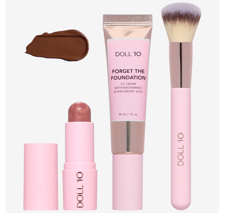 Image 114846_RCC.jpg, Product 114-846 / Price $64.99, Doll 10 Forget the Foundation 3-Piece Collection from Doll 10 on TSC.ca's Beauty department
