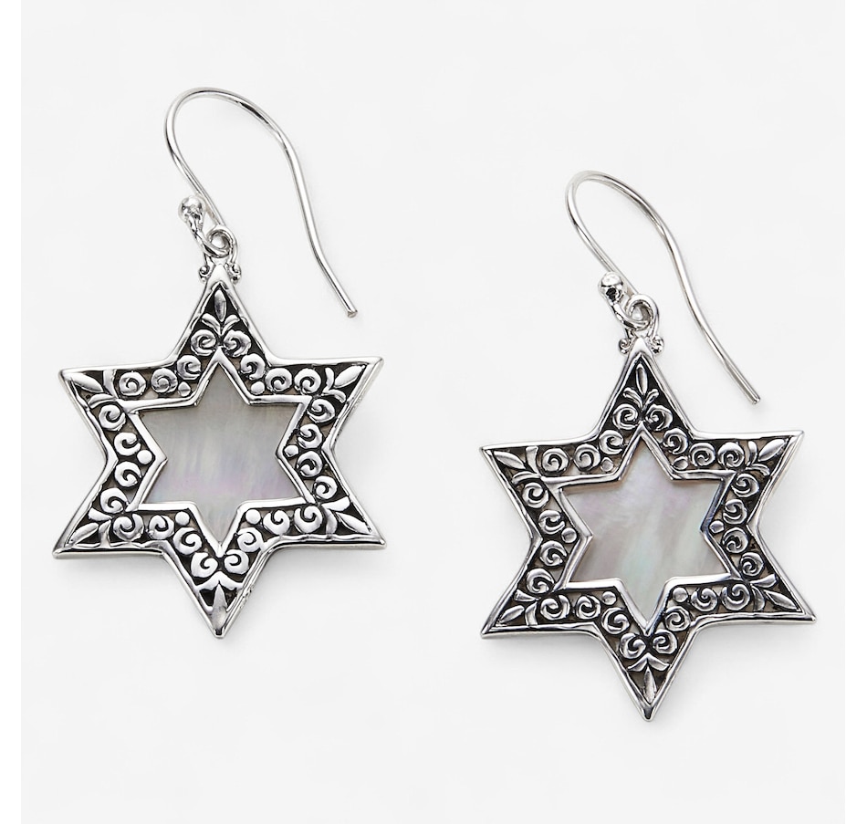 Image 114868.jpg, Product 114-868 / Price $119.99, Samuel B Collection Sterling Silver Star shape Earrings from Samuel B. Collection on TSC.ca's Jewellery department