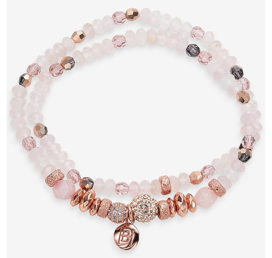 Image 114901_RGL.jpg, Product 114-901 / Price $149.99, Hillberg & Berk Sterling Silver/14K Sparkle Ball Double Wrap Bracelet from Hillberg & Berk Jewellery on TSC.ca's Jewellery department