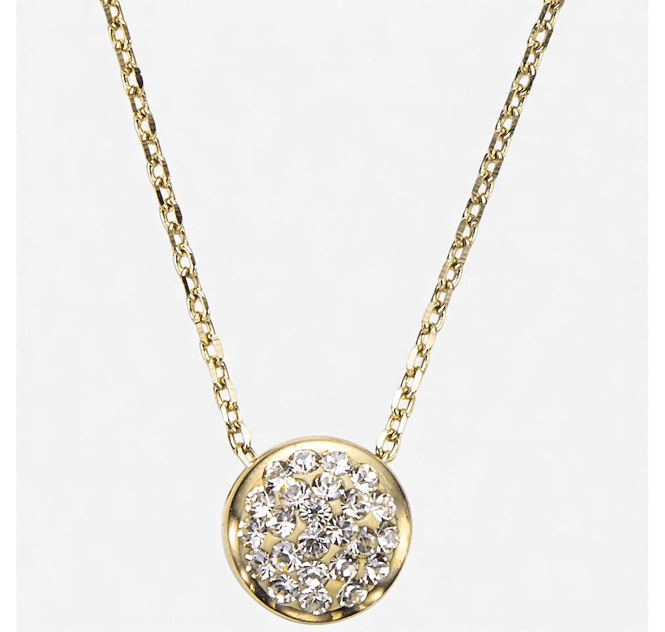 Image 114916_GLD.jpg, Product 114-916 / Price $145.00 - $165.00, Hillberg & Berk Sparkle Bezel Necklace from Hillberg & Berk Jewellery on TSC.ca's Jewellery department