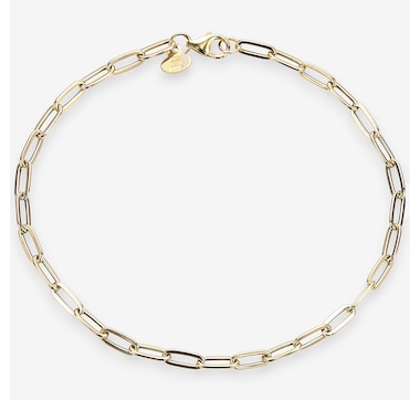 Stefano Oro 14K Yellow Gold Dolce Vita Paperclip Bracelet