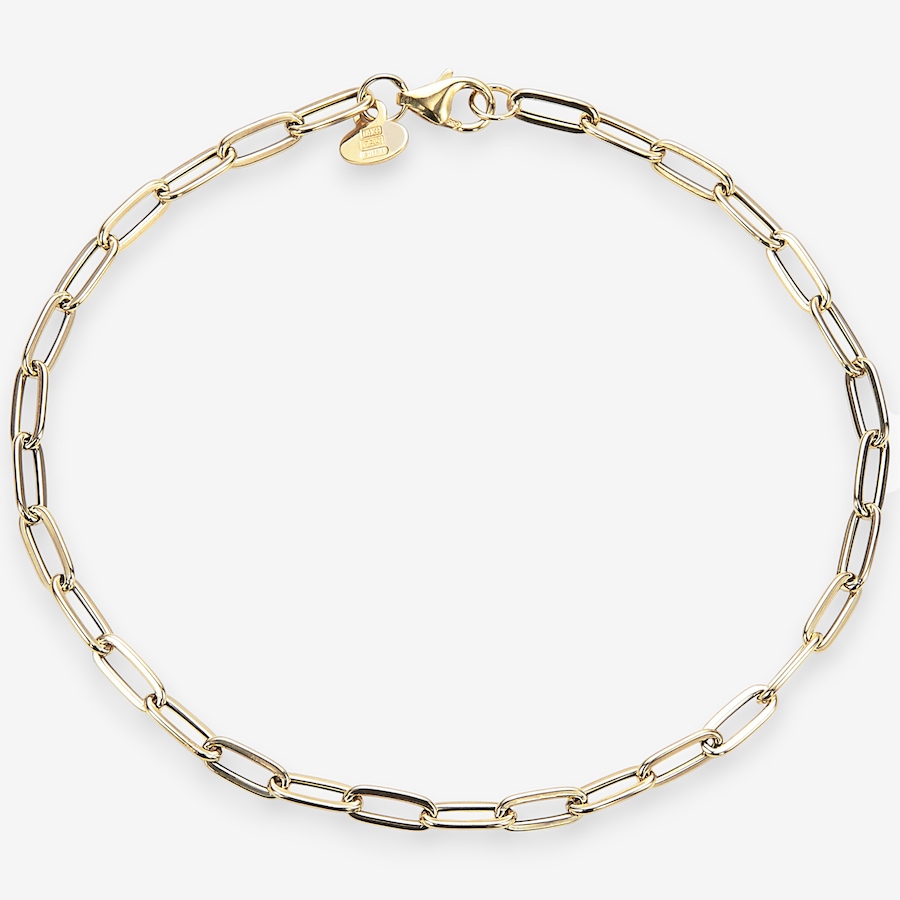 Image 115012.jpg, Product 115-012 / Price $419.99 - $459.99, Stefano Oro 14K Yellow Gold Dolce Vita Paperclip Bracelet from Stefano Oro on TSC.ca's Jewellery department
