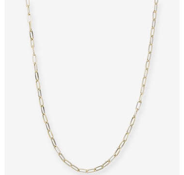 14K Yellow Gold Dolce Vita Paperclip Necklace