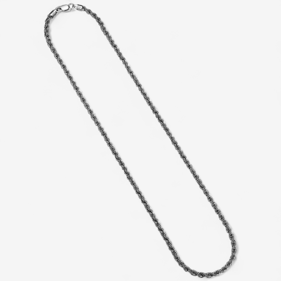 Image 115063_ALTMORE1.jpg, Product 115-063 / Price $299.99, Ethos Sterling Silver Silk Rope Chain With Rhodium Plating from Ethos on TSC.ca's Jewellery department