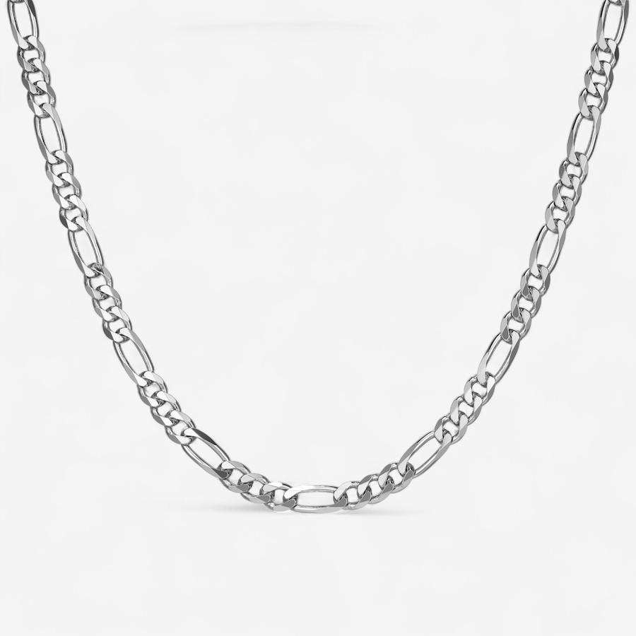 Image 115065.jpg, Product 115-065 / Price $249.99, Ethos Sterling Silver Figaro Chain With Rhodium Plating from Ethos on TSC.ca's Jewellery department