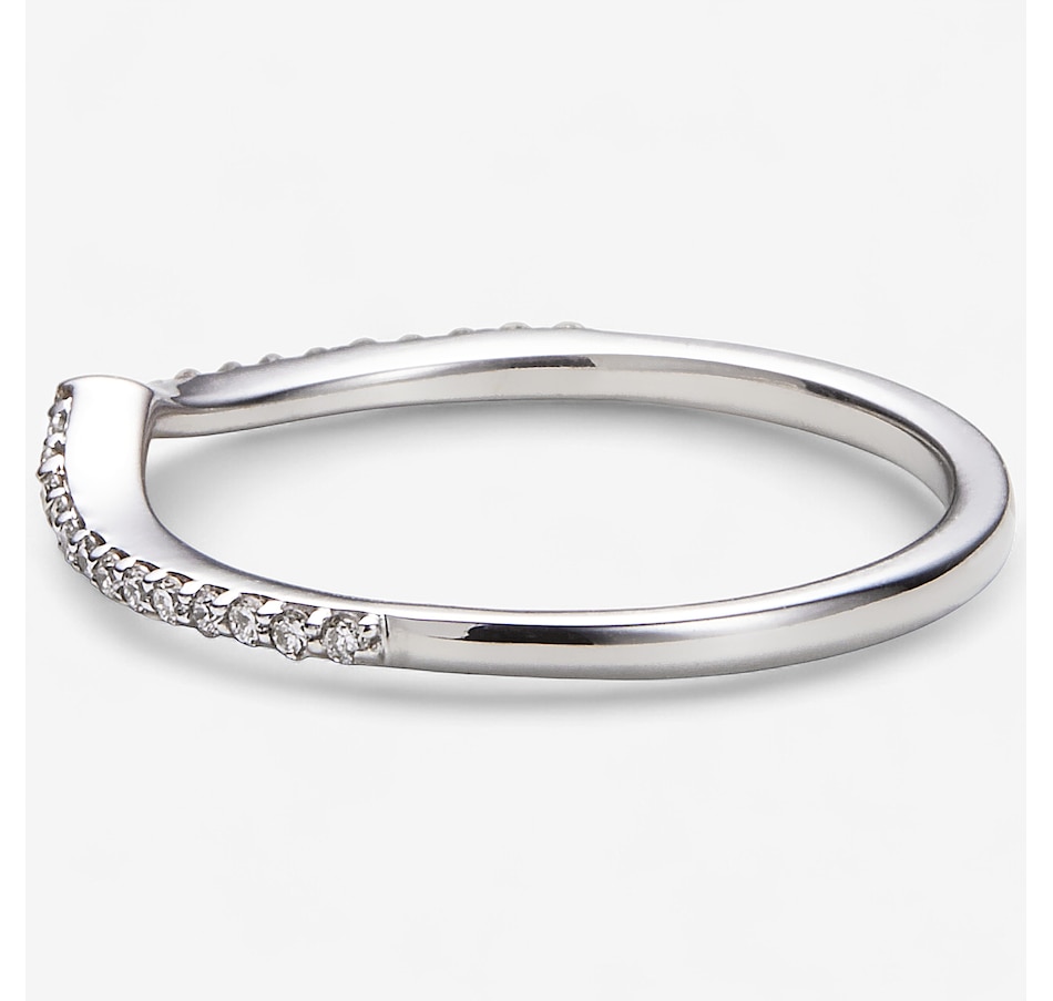 Image 115071_ALTMORE1.jpg, Product 115-071 / Price $499.88, 14K White Gold Chevron Diamond Ring from Diamond Show on TSC.ca's Jewellery department