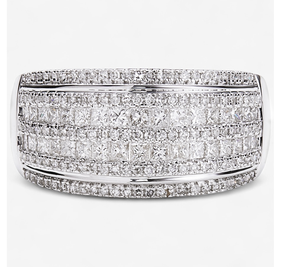 Image 115080_WGL.jpg, Product 115-080 / Price $2,599.99, 14K Gold 1.00 ctw Diamond Band from Diamond Show on TSC.ca's Jewellery department