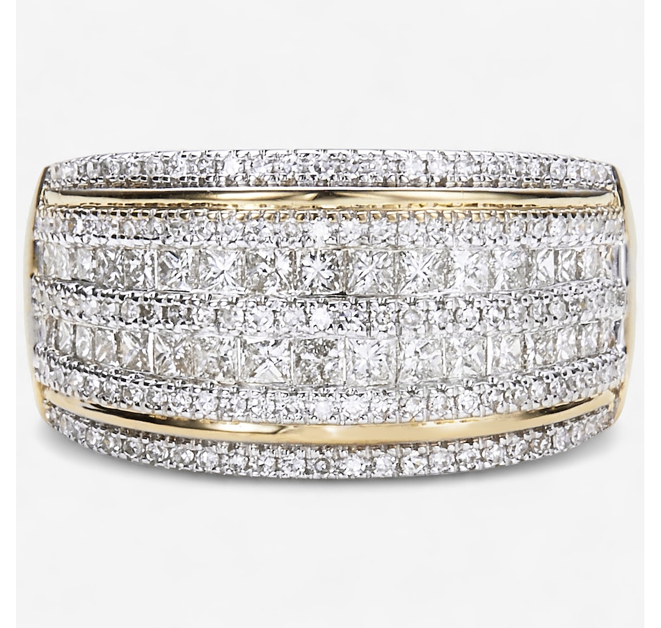 Image 115080_YGL.jpg, Product 115-080 / Price $2,599.99, 14K Gold 1.00 ctw Diamond Band from Diamond Show on TSC.ca's Jewellery department