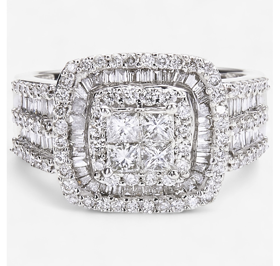 Image 115082.jpg, Product 115-082 / Price $3,899.99, 14K White Gold 1.50 av. ctw Diamond Ring from Diamond Show on TSC.ca's Jewellery department