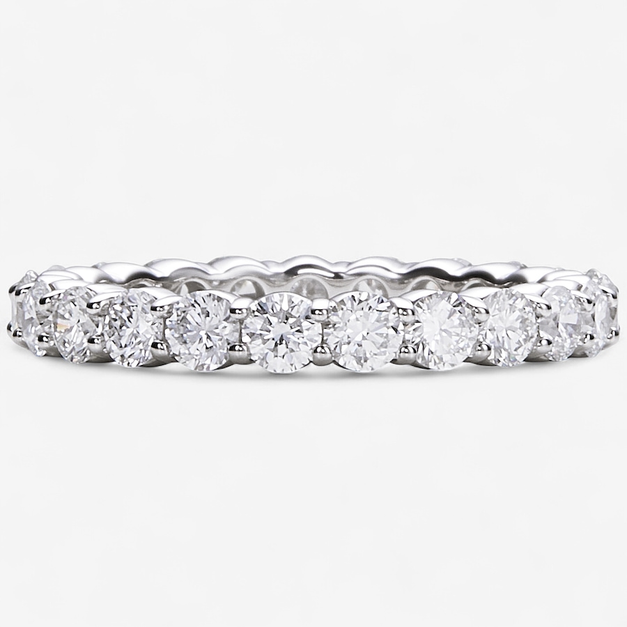 Image 115084.jpg, Product 115-084 / Price $5,699.99, Platinum Classic Diamond Eternity Band from Diamond Show on TSC.ca's Jewellery department