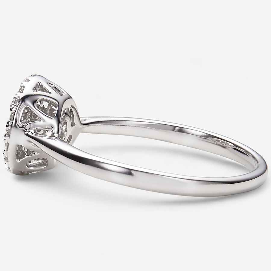 Image 115088_ALTMORE1.jpg, Product 115-088 / Price $699.88, 10K White Gold Diamond Round Cluster Ring from The Vault on TSC.ca's Jewellery department