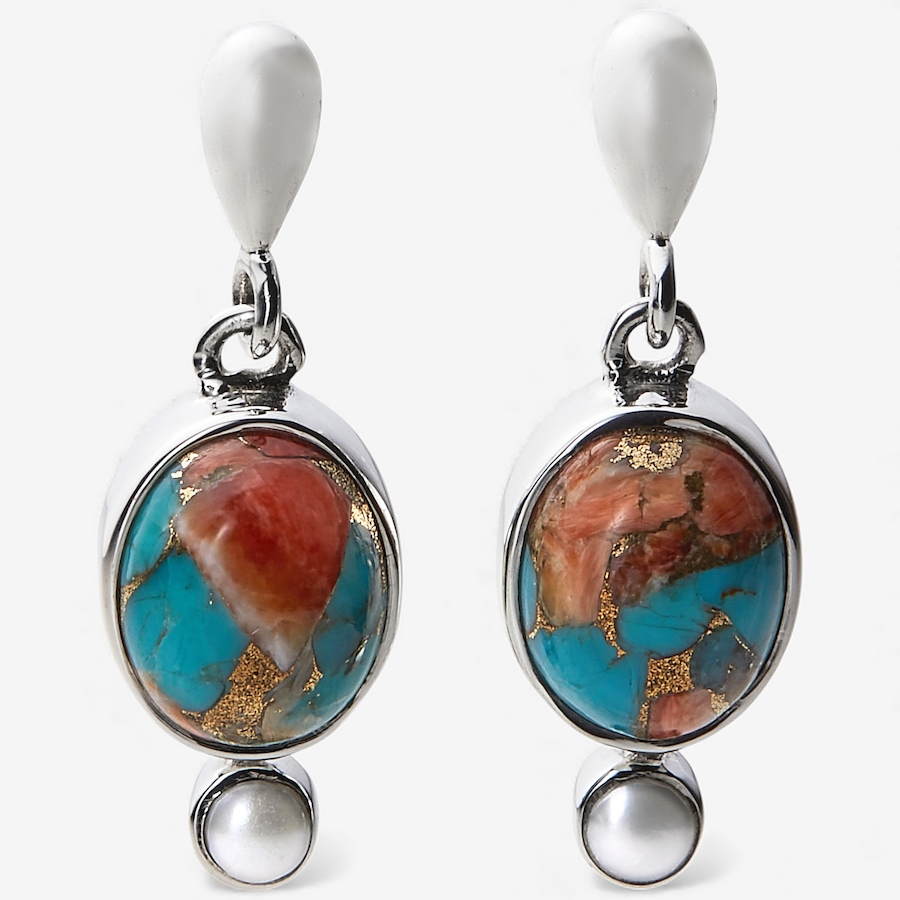 Image 115158_SOYWP.jpg, Product 115-158 / Price $59.33, Himalayan Gems Sterling Silver Gemstone Earrings from Himalayan Gems on TSC.ca's Jewellery department