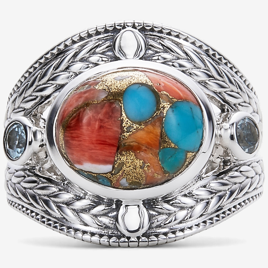 Image 115163_SPYBP.jpg, Product 115-163 / Price $89.33, Himalayan Gems Sterling Silver Gemstone Ring from Himalayan Gems on TSC.ca's Jewellery department