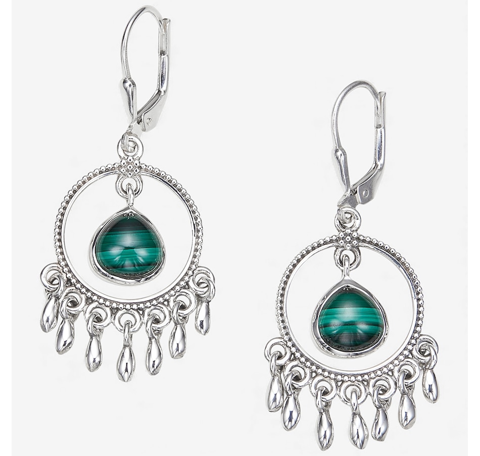 Image 115171_MLC.jpg, Product 115-171 / Price $159.99, Himalayan Gems Sterling Silver Gemstone Leverback Earrings from Himalayan Gems on TSC.ca's Jewellery department