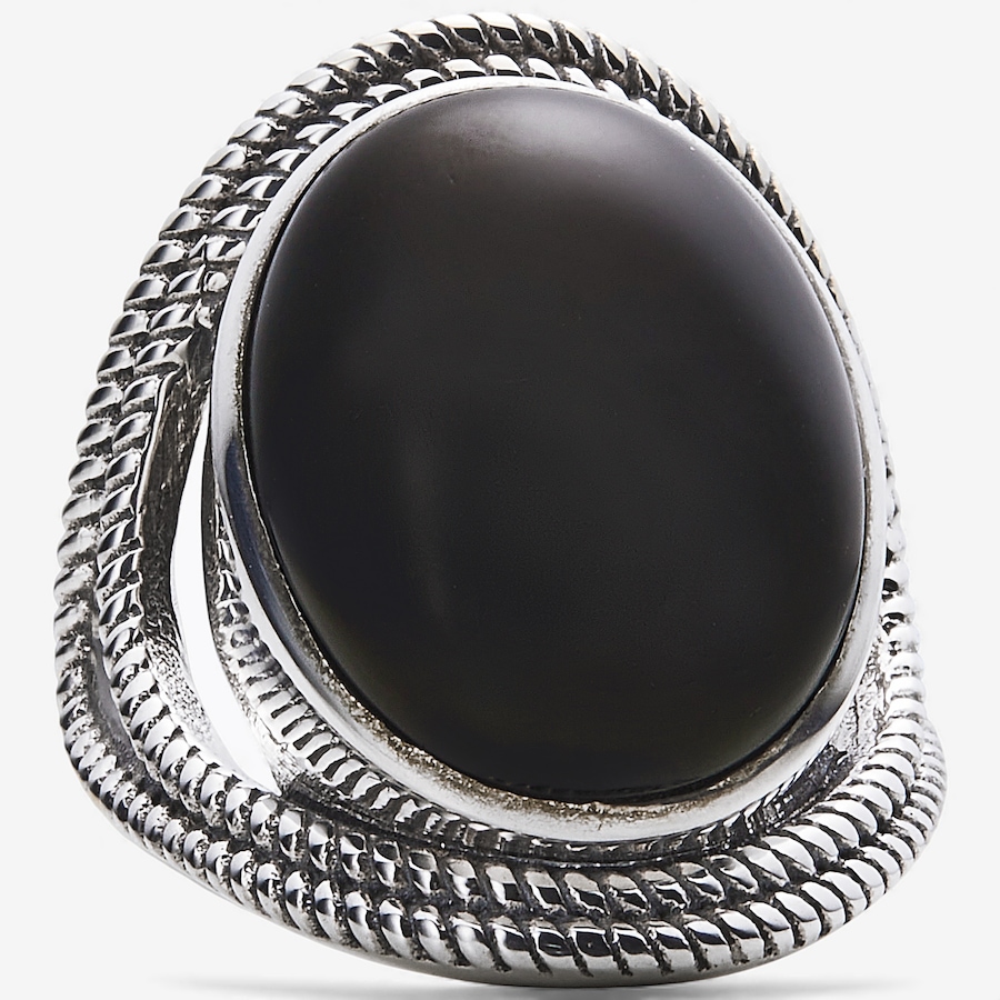 Image 115176.jpg, Product 115-176 / Price $69.33, Himalayan Gems Sterling Silver Black Onyx Ring from Himalayan Gems on TSC.ca's Jewellery department