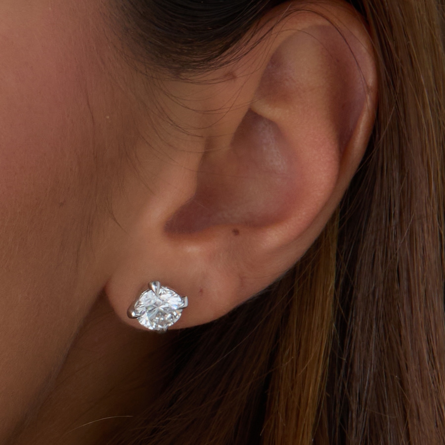 Image 115303_ALTMORE202.jpg, Product 115-303 / Price $2,399.33, EVERA Diamonds Couture Collection 14K White Gold 2.40 ctw Diamond Stud Earrings from Evera Diamonds on TSC.ca's Jewellery department