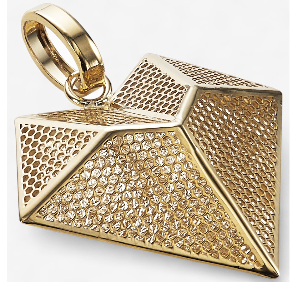 Image 115322_ALTMORE1.jpg, Product 115-322 / Price $759.99, Stefano Oro 14K Yellow Gold Diamond Heart Pendant from Stefano Oro on TSC.ca's Jewellery department