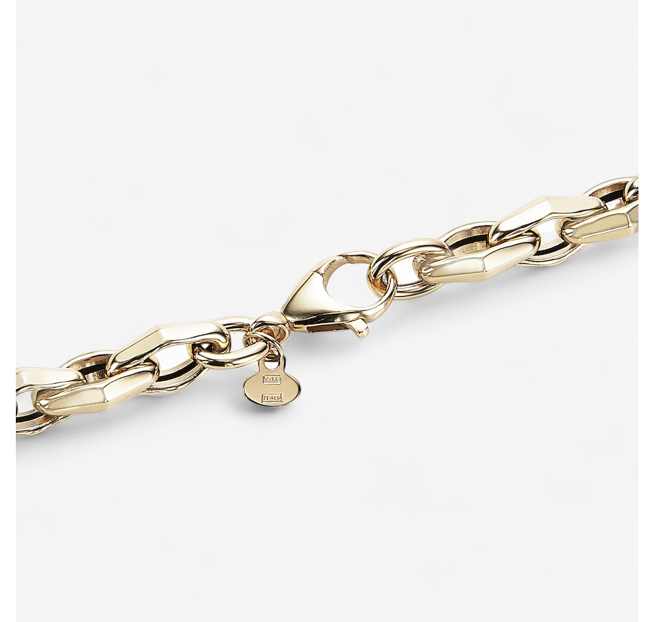 Image 115324_ALTMORE1.jpg, Product 115-324 / Price $2,899.99, Stefano Oro 14K Yellow Gold Rombo Rolo Necklace from Stefano Oro on TSC.ca's Jewellery department